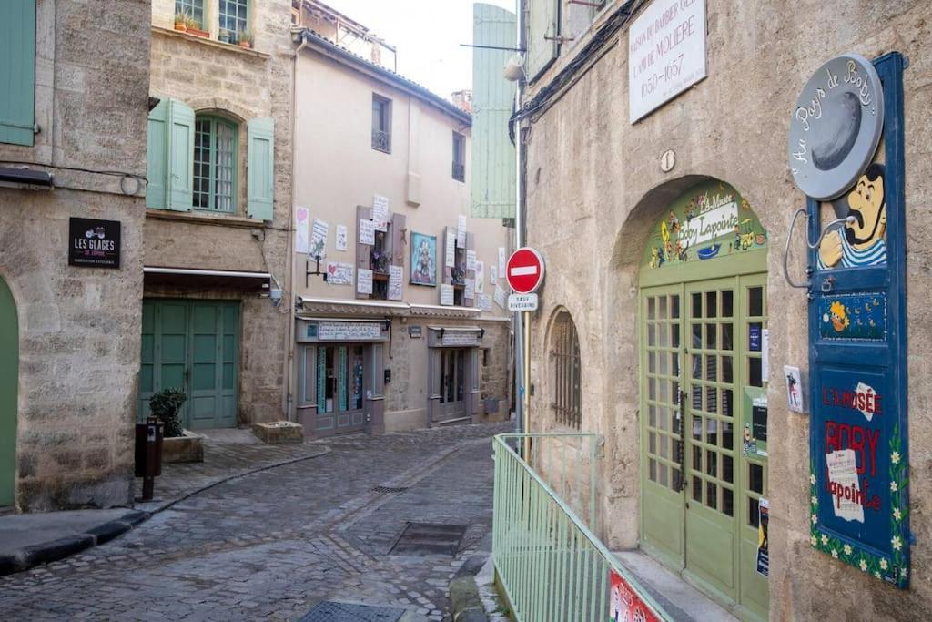 Apartamento Le Moliere - Enigme Et Sauna Pézenas Exterior foto